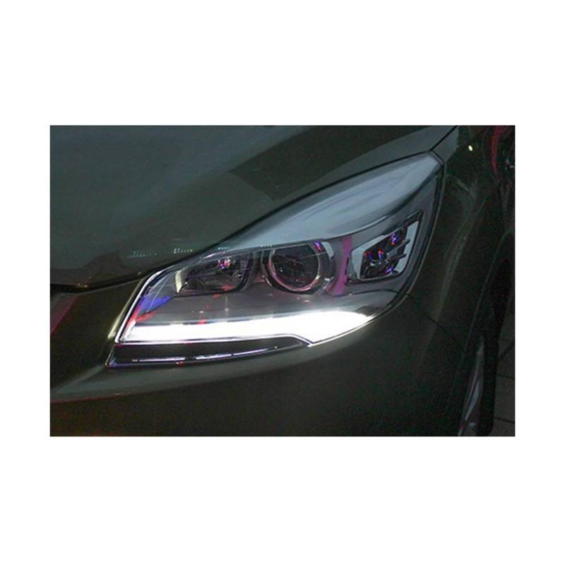 Auto-Styling Kompatibel für Ford Kuga Escape Scheinwerfer New Escape Original Scheinwerfer DRL Bi Xenon Linse Fernlicht Scheinwerfer vorne(8000K) von JLPOCRBJ