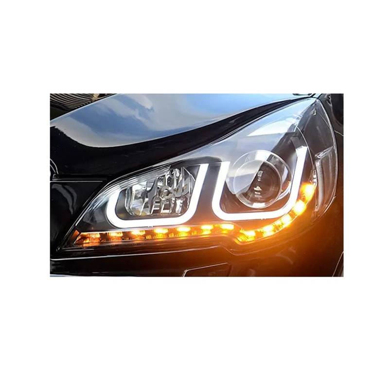Auto-Styling Kompatibel für Subaru Legacy Scheinwerfer 2010-2016 Outback Scheinwerfer DRL Blinker Fernlicht Projektorlinse von JLPOCRBJ