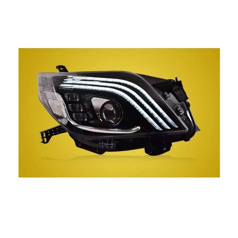 Auto-Styling-Kopflampe, kompatibel mit Toyota Prado-Scheinwerfern 2010–2013, Prado-Scheinwerfer-Projektorobjektiv, DRL, Autozubehör von JLPOCRBJ