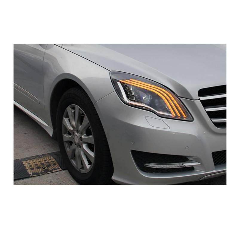Autolichter kompatibel für BENZ W251 Scheinwerfer-Projektorobjektiv 2010-2017 W251 R-Klasse R320 R350 R500 Scheinwerfer DRL Autozubehör(A set) von JLPOCRBJ