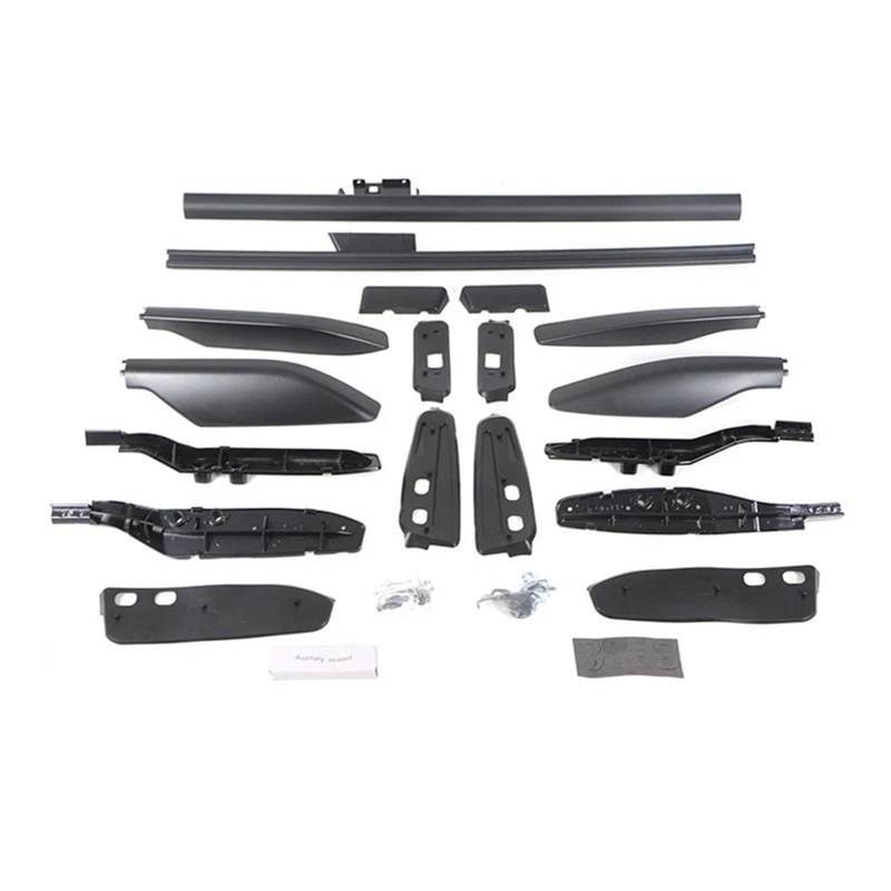 Autozubehör Aluminium-Dachgepäckträgerkorb Hardtop-Frachtträger-Querstange Kompatibel für Prado LC120 02-09 GX470 04-09 von JLPOCRBJ