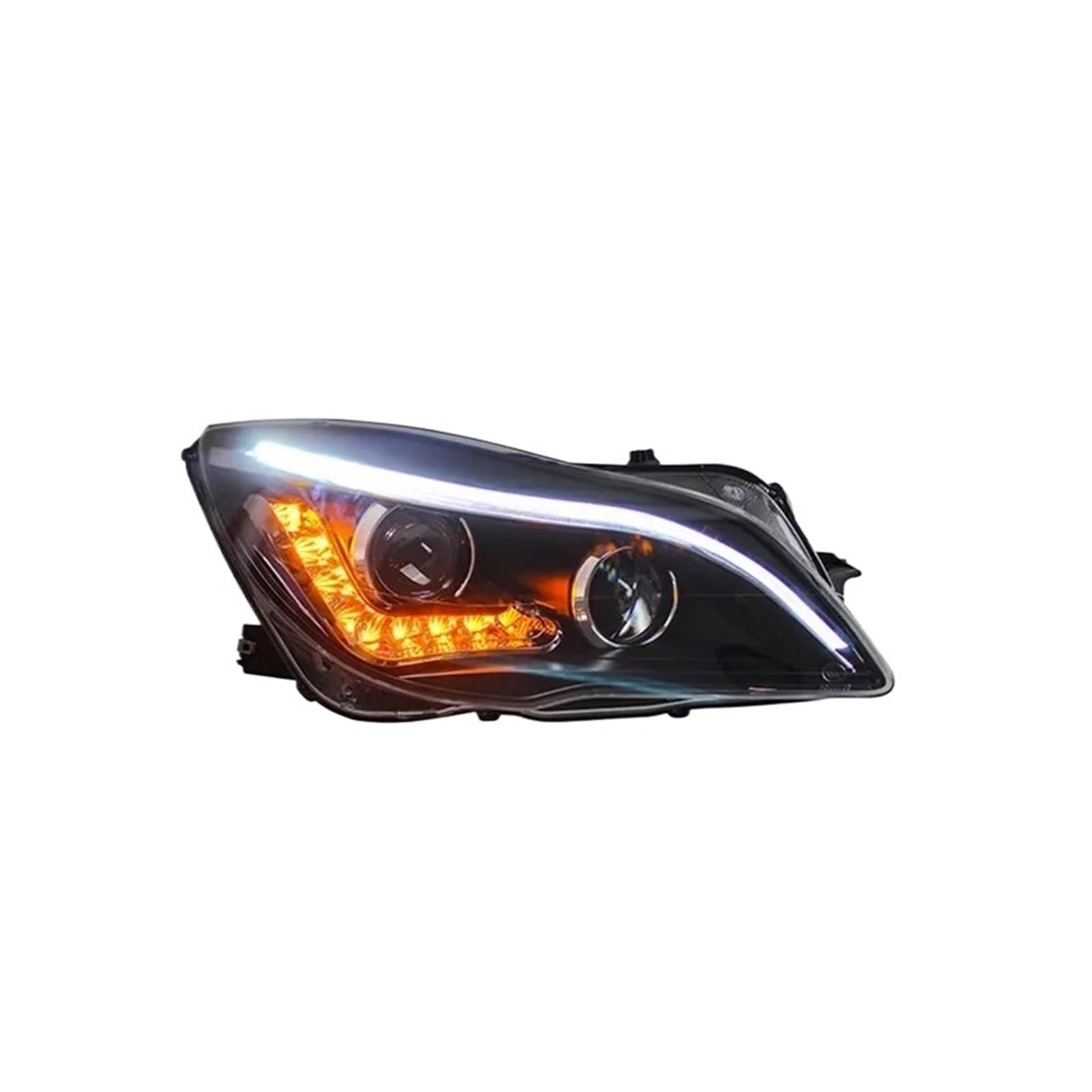 Autozubehör Kompatibel für Buick Regal Scheinwerfer 2014-2017 Scheinwerfermontage DRL Frontlicht Bi-Xenon-Objektiv Xenon(4300K Yellow,55W) von JLPOCRBJ
