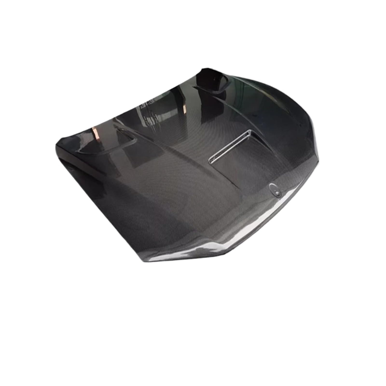 Carbon Fiber Front Motorhaube Vent Abdeckung Kompatibel Für Maserati Kompatibel Für Levante 2016-2019 Geschmiedet Carbon Auto Motorhaube(Single sided carbon) von JLPOCRBJ