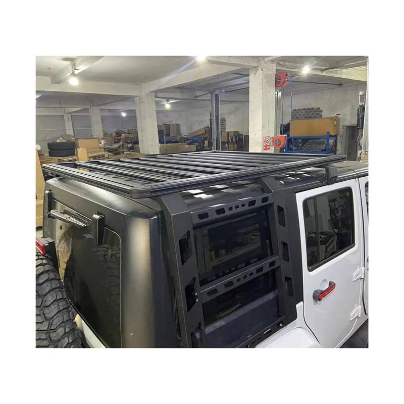 Gepäckdachträger Autodach Querstangen Kompatibel Für Jeep Wrangler JL 2018-2022 LANTSUN JL1187 von JLPOCRBJ