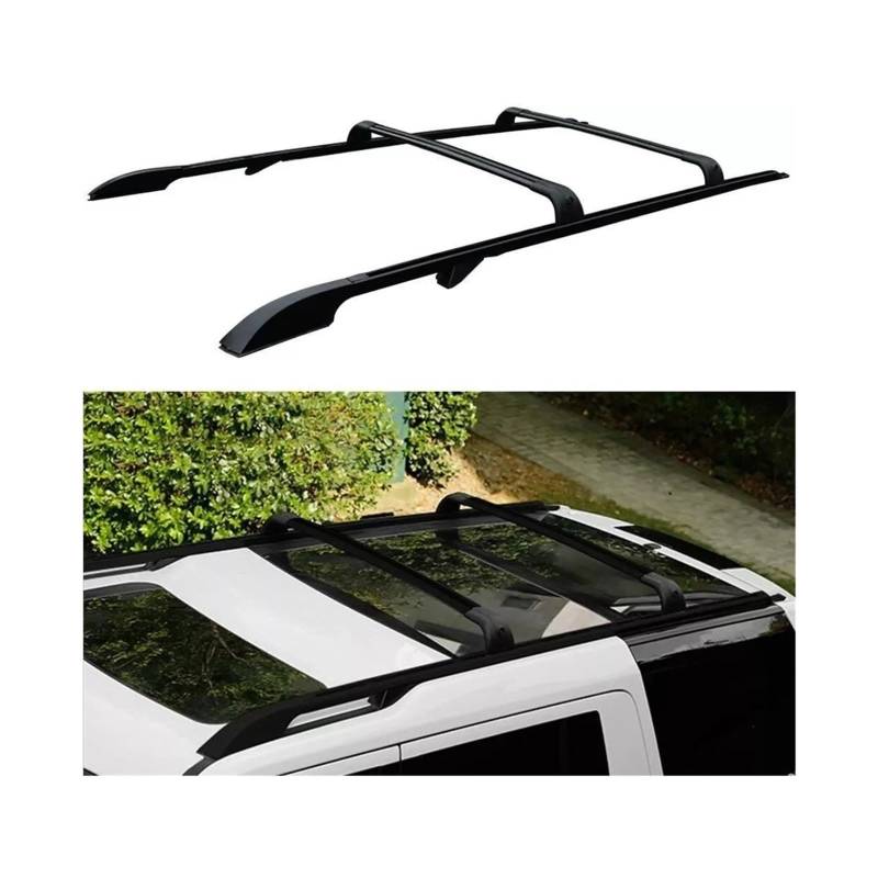 Kompatibel Für Land Rover Discovery LR3 2003-2009 Dachreling Rack Querlatte Querlatte von JLPOCRBJ