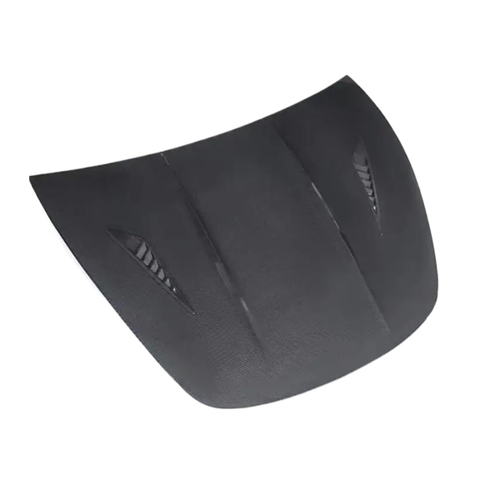 Kompatibel für Tesla Model 3 2018–2022 Carbon Fiber Front Motorhaube Vent Spoiler Abdeckung(B style) von JLPOCRBJ