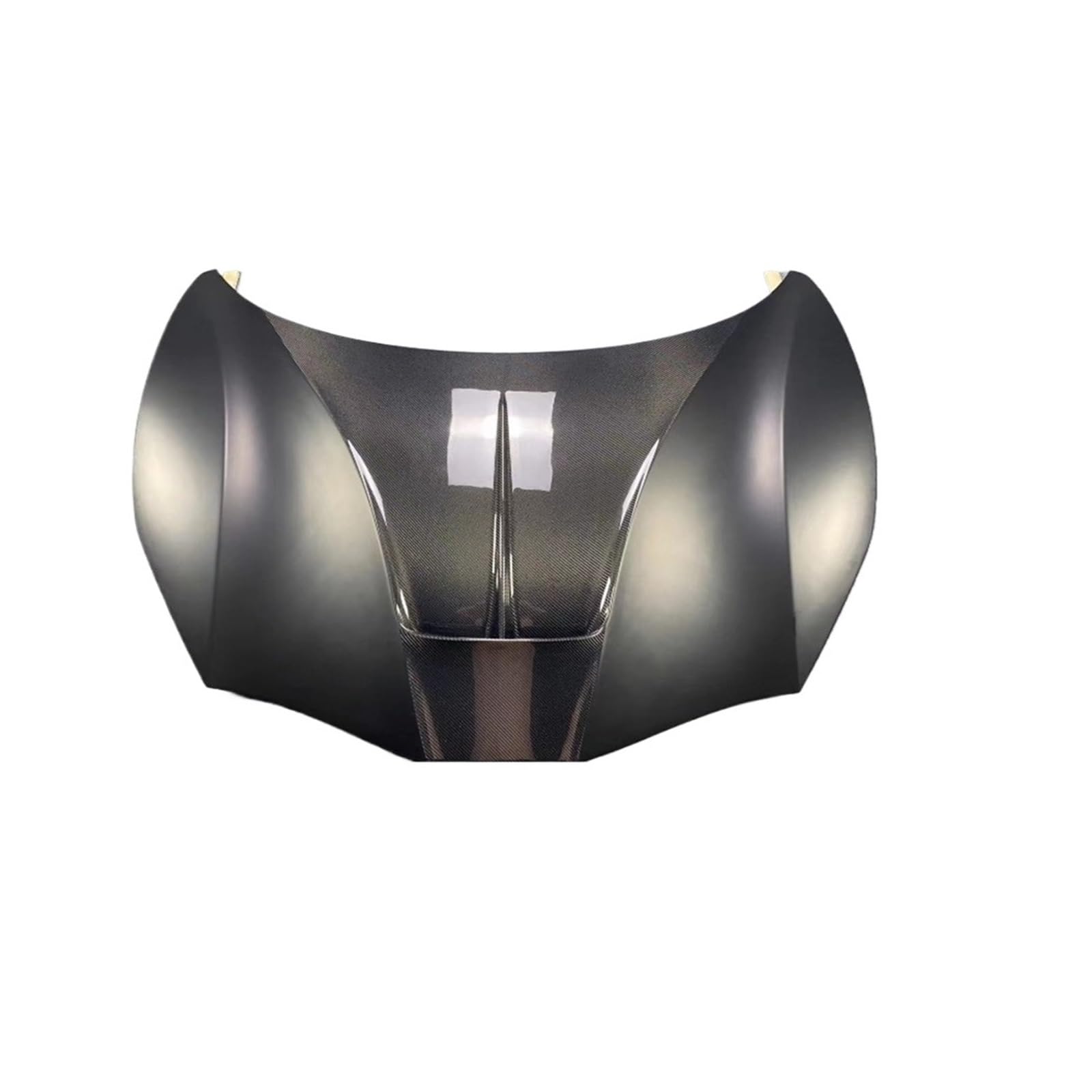 Kompatibel mit Ferrari 488 GTB/Spider 2015–2022, Real Forge Carbon Fiber Frontstoßstange, Motorhauben-Entlüftungsabdeckung(Carbon Fiber Pattern) von JLPOCRBJ