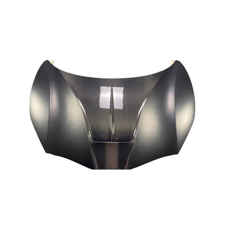Kompatibel mit Ferrari 488 GTB/Spider 2015–2022, Real Forge Carbon Fiber Frontstoßstange, Motorhauben-Entlüftungsabdeckung(Carbon Fiber Pattern) von JLPOCRBJ