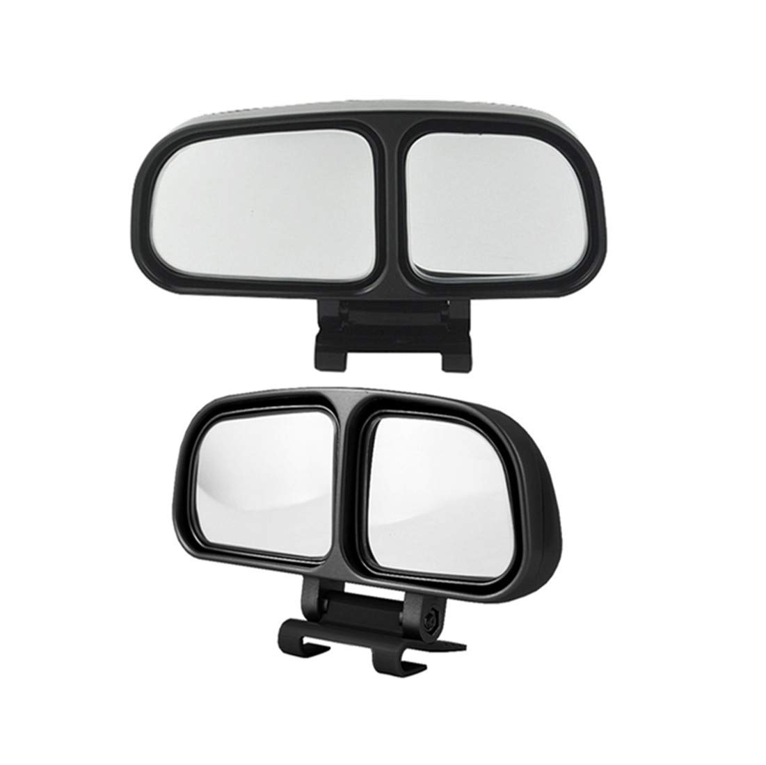 JMAHM 2 Stücke Blinden Fleck Spiegel Auxiliary Spiegel für Auto kann einstellbar oder fest installiert Auto Spiegel (Links und rechts) von JMAHM