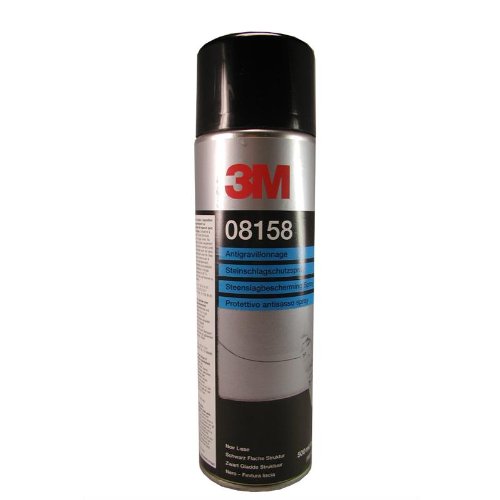 JMC 3M STEINSCHLAGSCHUTZ Spray 500 ml MIT Flacher Struktur SCHWARZ 08158 von JMC