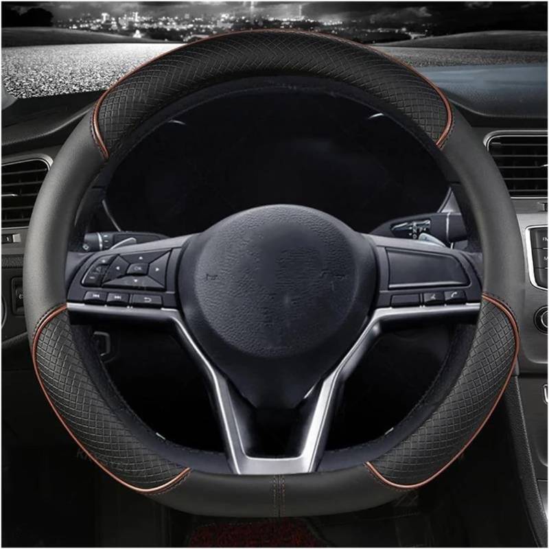 Lenkradbezug für Mercedes Benz CLK 240 280 350 200K, Gemütliche Atmungsaktive Lenkradschoner,B/ von JMGFCW