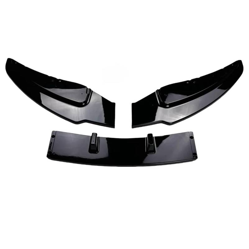 Auto Frontspoiler Lippe Für 1er E81 E82 E87 E88 LCI Standard 2007-2011 Frontschürze Lip Splitter Spoiler Diffusor Bodykits Zubehör Tuning Vorne Spoilerlippe(Gloss Black) von JMOLXURI