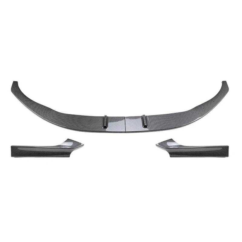 Auto Frontspoiler Lippe Für 2er F22 F23 Für Sport 2015-2019 Auto Frontstoßstange Lip Spoiler Diffusor Splitter Body Kit Schürzen Abdeckung Schutz Trim Vorne Spoilerlippe(Carbon Fiber Look) von JMOLXURI