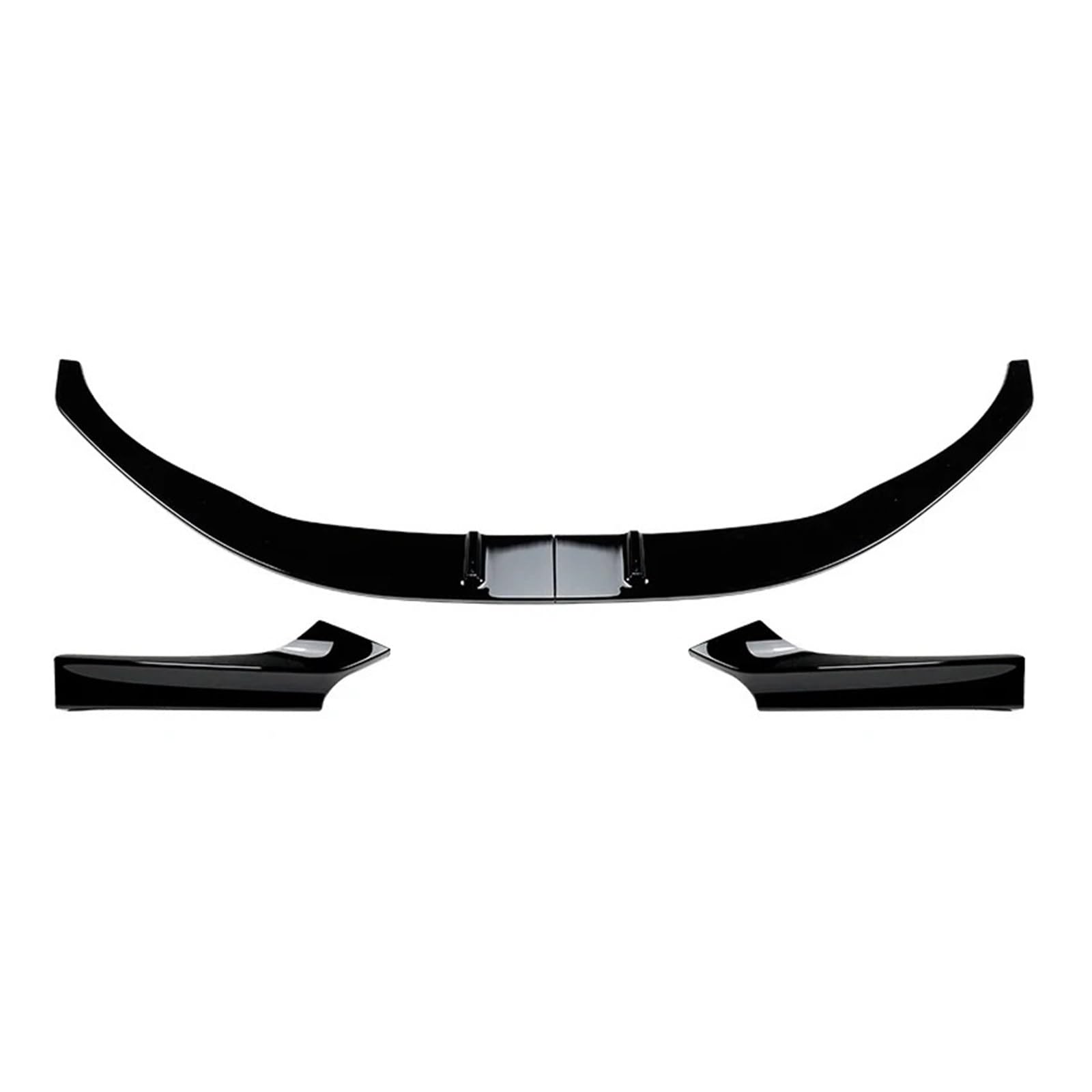 Auto Frontspoiler Lippe Für 2er F22 F23 Für Sport 2015-2019 Auto Frontstoßstange Lip Spoiler Diffusor Splitter Body Kit Schürzen Abdeckung Schutz Trim Vorne Spoilerlippe(Glossy Black) von JMOLXURI