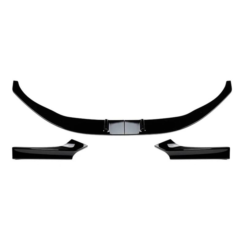 Auto Frontspoiler Lippe Für 2er F22 F23 Für Sport 2015-2019 Auto Frontstoßstange Lip Spoiler Diffusor Splitter Body Kit Schürzen Abdeckung Schutz Trim Vorne Spoilerlippe(Glossy Black) von JMOLXURI