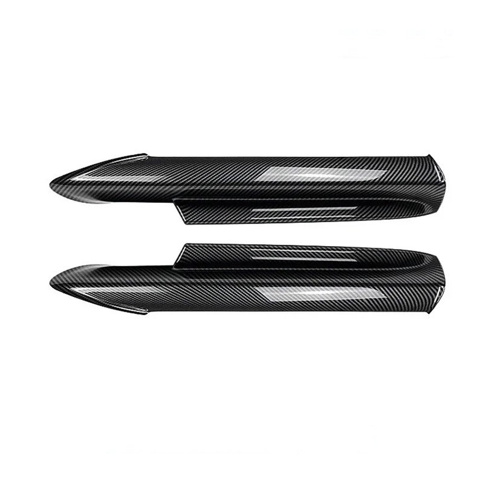 Auto Frontspoiler Lippe Für 3er E90 E91 320i 330i 316i 318i 335i Für Sport Pre-LCI 2005-2012 (Nur Für Sport) Auto Frontstoßstange Canard Splitter Vorne Spoilerlippe(Carbon Look 05-08 B) von JMOLXURI