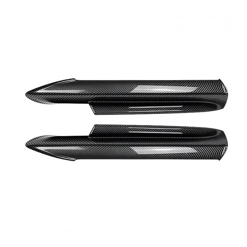 Auto Frontspoiler Lippe Für 3er E90 E91 320i 330i 316i 318i 335i Für Sport Pre-LCI 2005-2012 (Nur Für Sport) Auto Frontstoßstange Canard Splitter Vorne Spoilerlippe(Carbon Look 05-08 B) von JMOLXURI