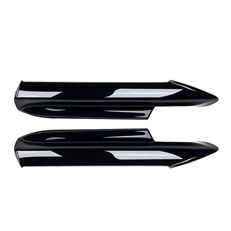 Auto Frontspoiler Lippe Für 3er E90 E91 Für M-Tech 4-Türer 320i 330i 2005-2008 Paar Frontstoßstangenlippensplitter Spoiler Stoßstangenseitensplitterabdeckung Vorne Spoilerlippe(Glossy Black) von JMOLXURI