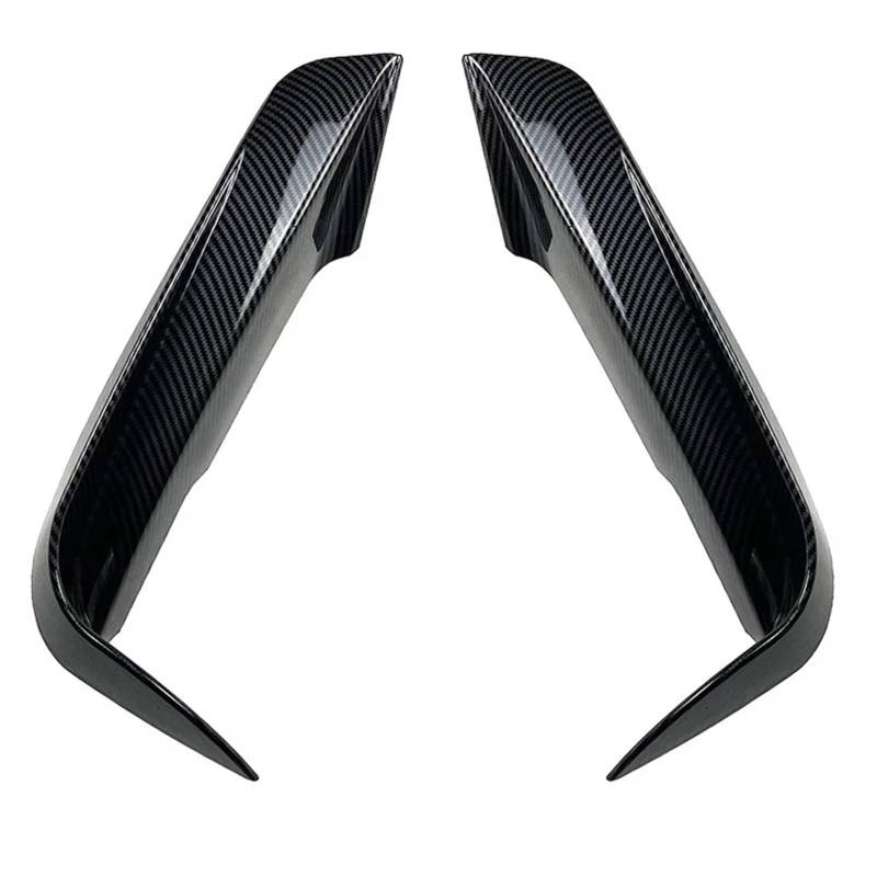 Auto Frontspoiler Lippe Für 3er F30 F31 Sport 2012-2019 Auto Frontstoßstange Lip Splitter Canards Spoiler Stoßstange Nebelscheinwerfer Augenbraue Rahmenabdeckung Vorne Spoilerlippe(Carbon Fiber -B) von JMOLXURI