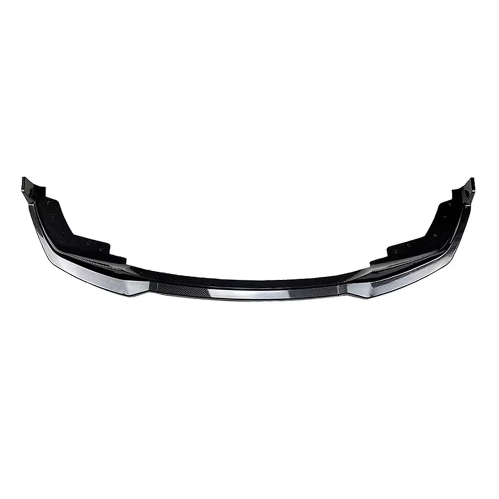 Auto Frontspoiler Lippe Für 3er G20 M Pack 2019-2022 320i 330i MP Auto Frontstoßstange Lip Body Kit Spoiler Splitter Stoßstange Canard Lip Zubehör Vorne Spoilerlippe(Carbon Look) von JMOLXURI