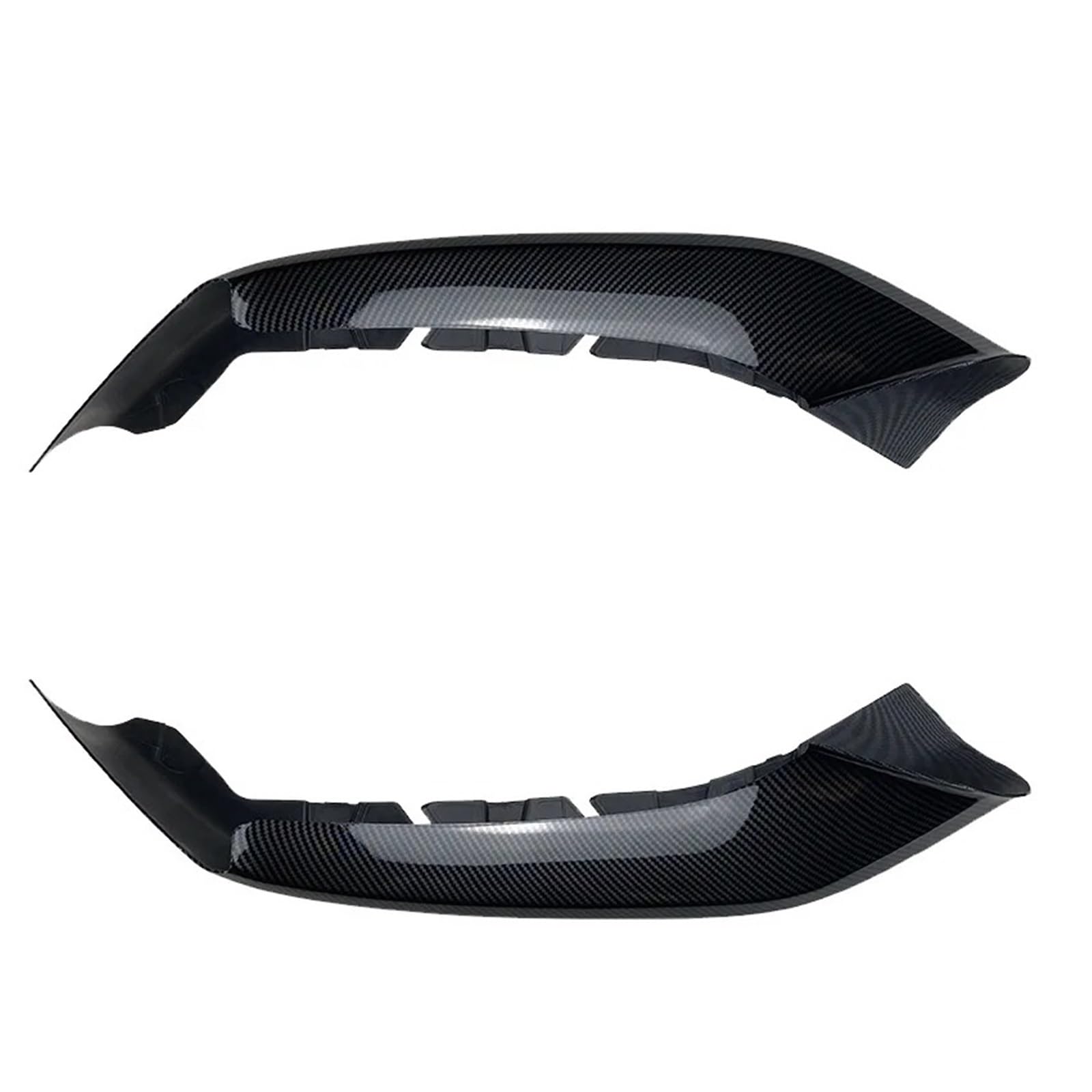 Auto Frontspoiler Lippe Für 5 Series G30 G31 G38 520i 525i 530i 540i Für Sport 2017 2018 2019 2020 1 Paar Auto Front Lip Splitter Vorne Spoilerlippe(Carbon Look) von JMOLXURI