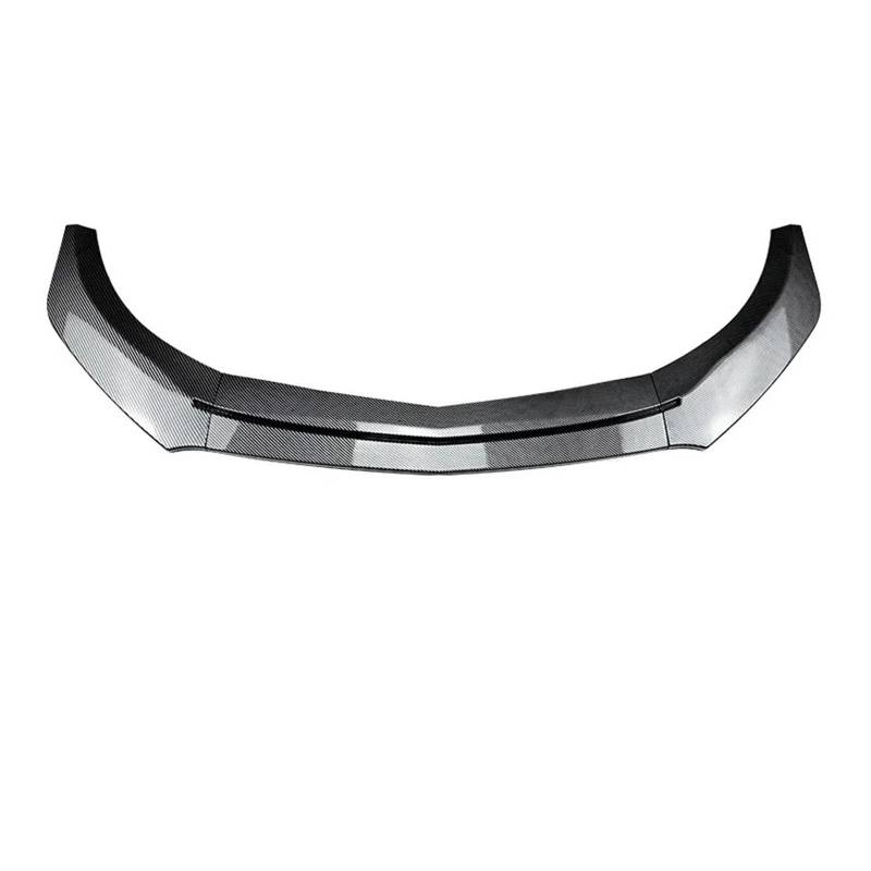 Auto Frontspoiler Lippe Für A-Klasse W176 A180 A200 A250 A45 2012-2018 ABS Frontstoßstange Lip Spoiler Diffusor Splitter Glanz Schwarz Body Kit Vorne Spoilerlippe(Carbon Look) von JMOLXURI