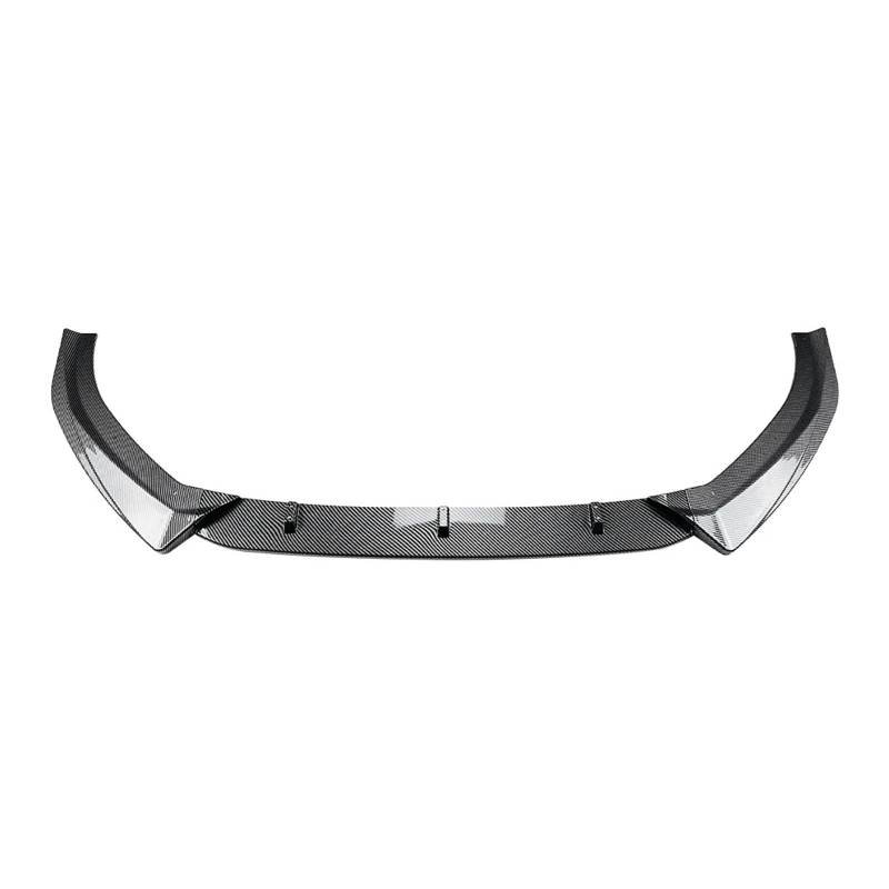Auto Frontspoiler Lippe Für A3 Für S3 Für 8V 2017-2020 Sline Frontstoßstange Lip Splitter Spoiler Diffusor Spoiler Splitter Auto Body Kit Tuning Vorne Spoilerlippe(Carbon Fiber Color) von JMOLXURI
