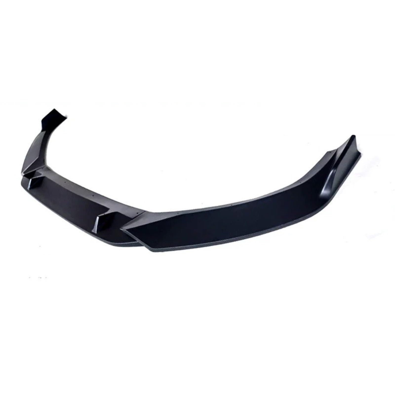 Auto Frontspoiler Lippe Für A4 B9 8W 2016–2018 (vor Facelift) Carbonfaserdruck Schwarzer Frontspoiler 3-teiliges Set Vorne Spoilerlippe(Base - Matte Black) von JMOLXURI