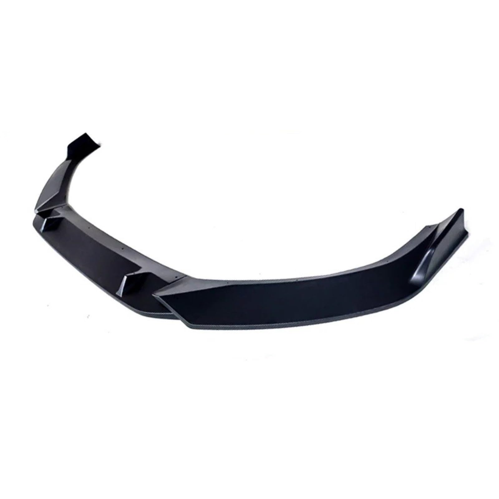 Auto Frontspoiler Lippe Für A4 B9 8W 2016–2018 (vor Facelift) Carbonfaserdruck Schwarzer Frontspoiler 3-teiliges Set Vorne Spoilerlippe(S-line - Matte Black) von JMOLXURI