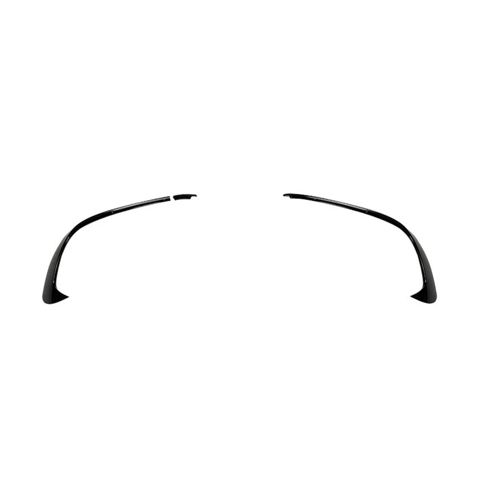 Auto Frontspoiler Lippe Für Benz A‑Class W176 Für AMG‑Line A45 2015 2016 2017 2018 Frontschürze Spoiler Splitter Trim Glänzend Schwarz Vorne Spoilerlippe(2) von JMOLXURI