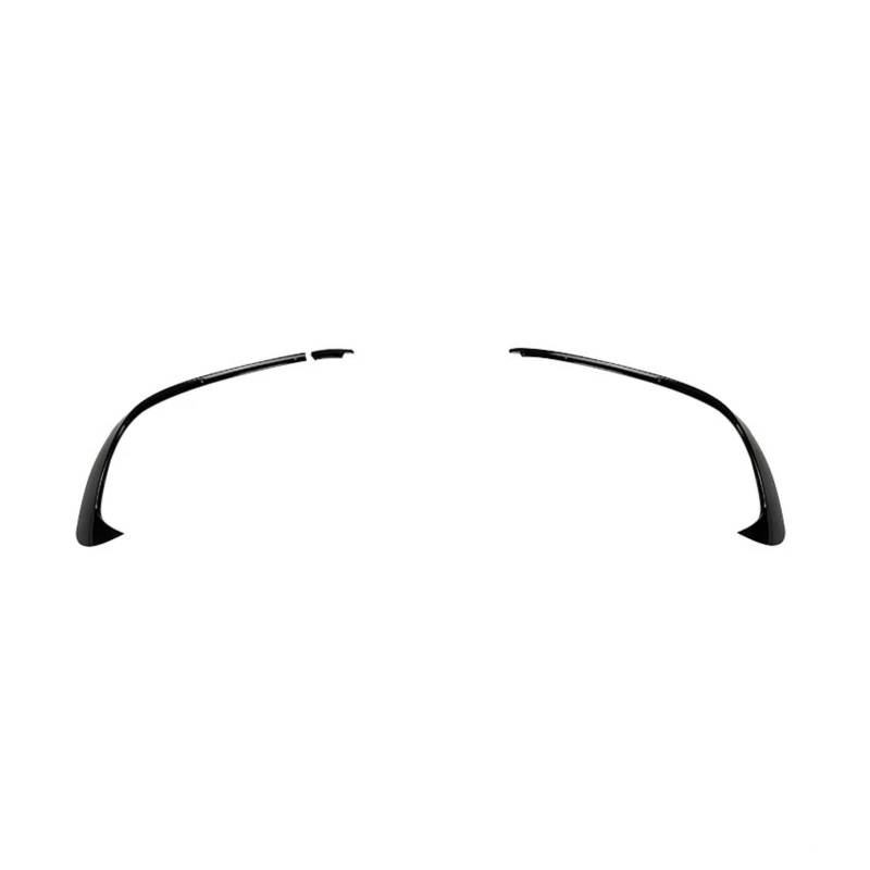 Auto Frontspoiler Lippe Für Benz A‑Class W176 Für AMG‑Line A45 2015 2016 2017 2018 Frontschürze Spoiler Splitter Trim Glänzend Schwarz Vorne Spoilerlippe(2) von JMOLXURI
