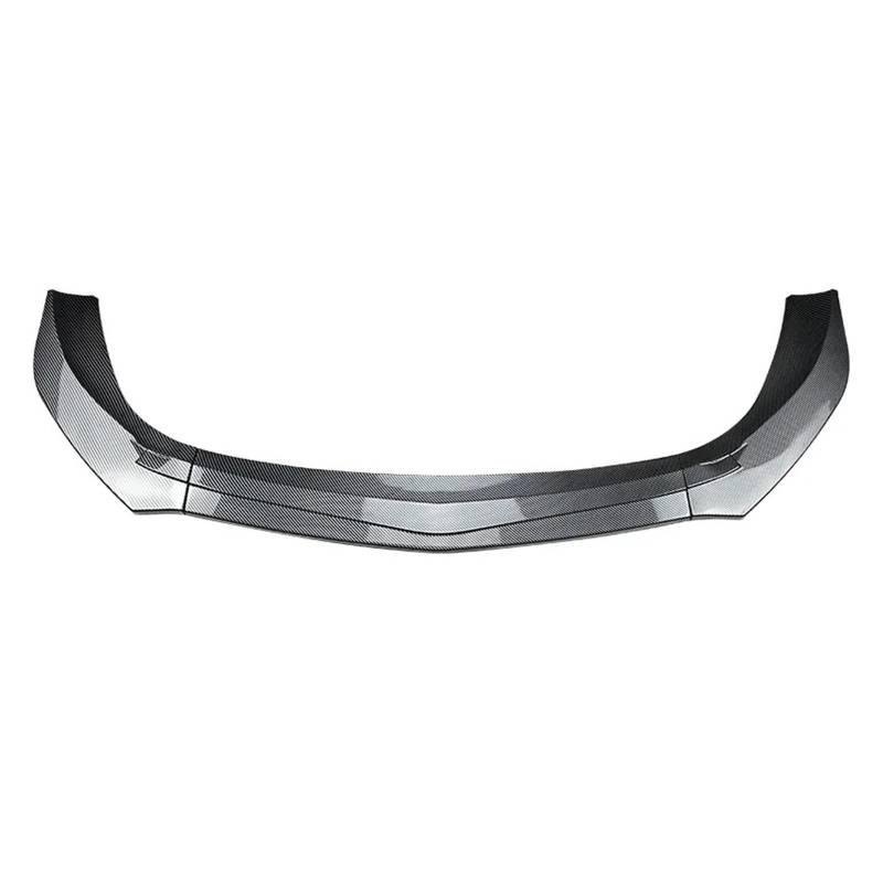 Auto Frontspoiler Lippe Für Benz A-Klasse V177 W177 A35 A180 A200 A220 A250 Für AMG 2019-2022 Auto Vorderen Stoßfänger Lippe Spoiler Canard Abdeckungen Body Kits Vorne Spoilerlippe(Carbon Look) von JMOLXURI