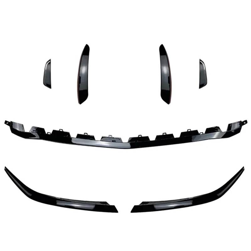 Auto Frontspoiler Lippe Für Benz A-Klasse W177 A180 A200 A220 A35 Für AMG Auto Front Stoßstange Diffusor Seite Splitter Kit Körper Außen Schutz Modifizierte Vorne Spoilerlippe von JMOLXURI