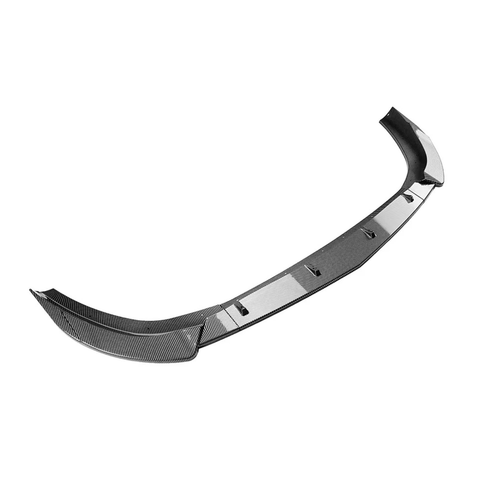 Auto Frontspoiler Lippe Für Benz A-Klasse W177 V177 Pre-LCI A180 A200 A220 A250 2018 2019 2020 2021 2022 Auto-Stoßstangenlippe Splitter Diffusorschutz Vorne Spoilerlippe(Carbon Look) von JMOLXURI