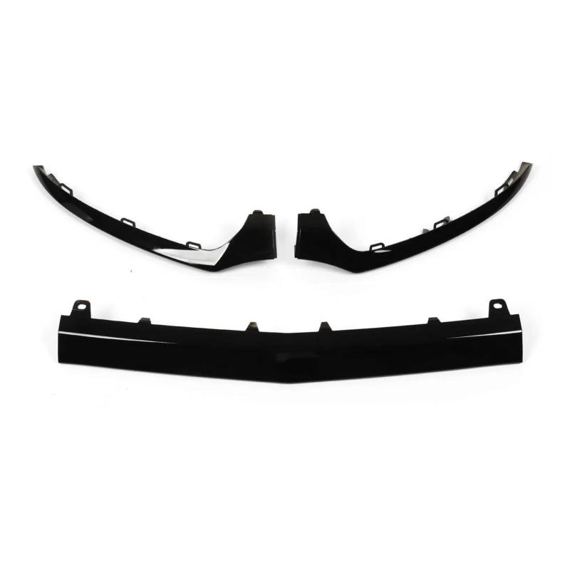 Auto Frontspoiler Lippe Für Benz C‑Class W205 C205 A205 Glanz Schwarz Front Stoßstange Unteren Zierleisten Ersatz Auto Front Stoßstange Unteren Zierleisten Vorne Spoilerlippe von JMOLXURI