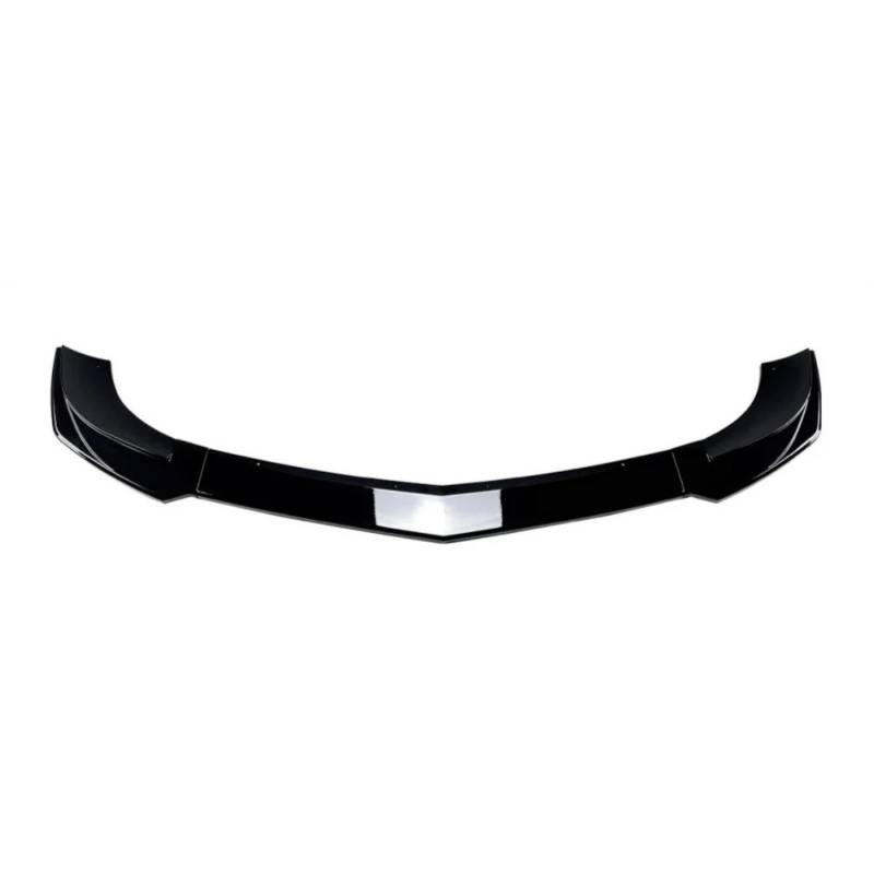 Auto Frontspoiler Lippe Für Benz C-Klasse C63 Für AMG W204 S204 2007-2014 3 STÜCKE Frontspoilerlippe Splitter ABS Body Kits Zubehör Tuning Vorne Spoilerlippe(2011-2014 Facelift) von JMOLXURI