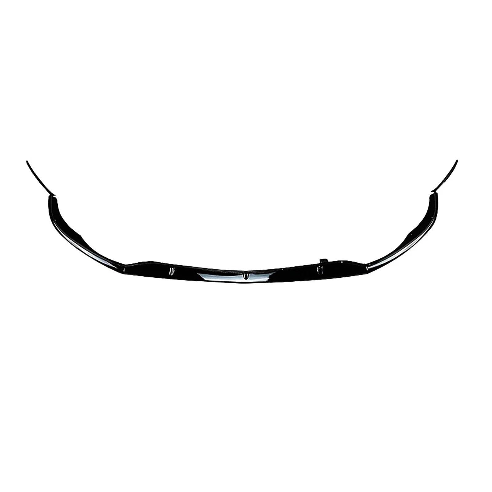 Auto Frontspoiler Lippe Für Benz C-Klasse W205 C205 S205 C63 Für AMG 2015-2022 Auto Vorderen Stoßfänger Lip Diffusor Spoiler Stoßstange Wache Vorne Spoilerlippe(Black) von JMOLXURI