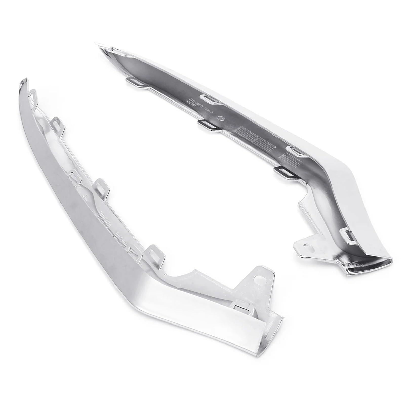 Auto Frontspoiler Lippe Für Benz E-Klasse W212 E550 E350 E400 4-Türer Seite Frontstoßstange Lip Spoiler Chromverkleidung A2128852774 Frontstoßstangenabdeckung Vorne Spoilerlippe(Pair) von JMOLXURI