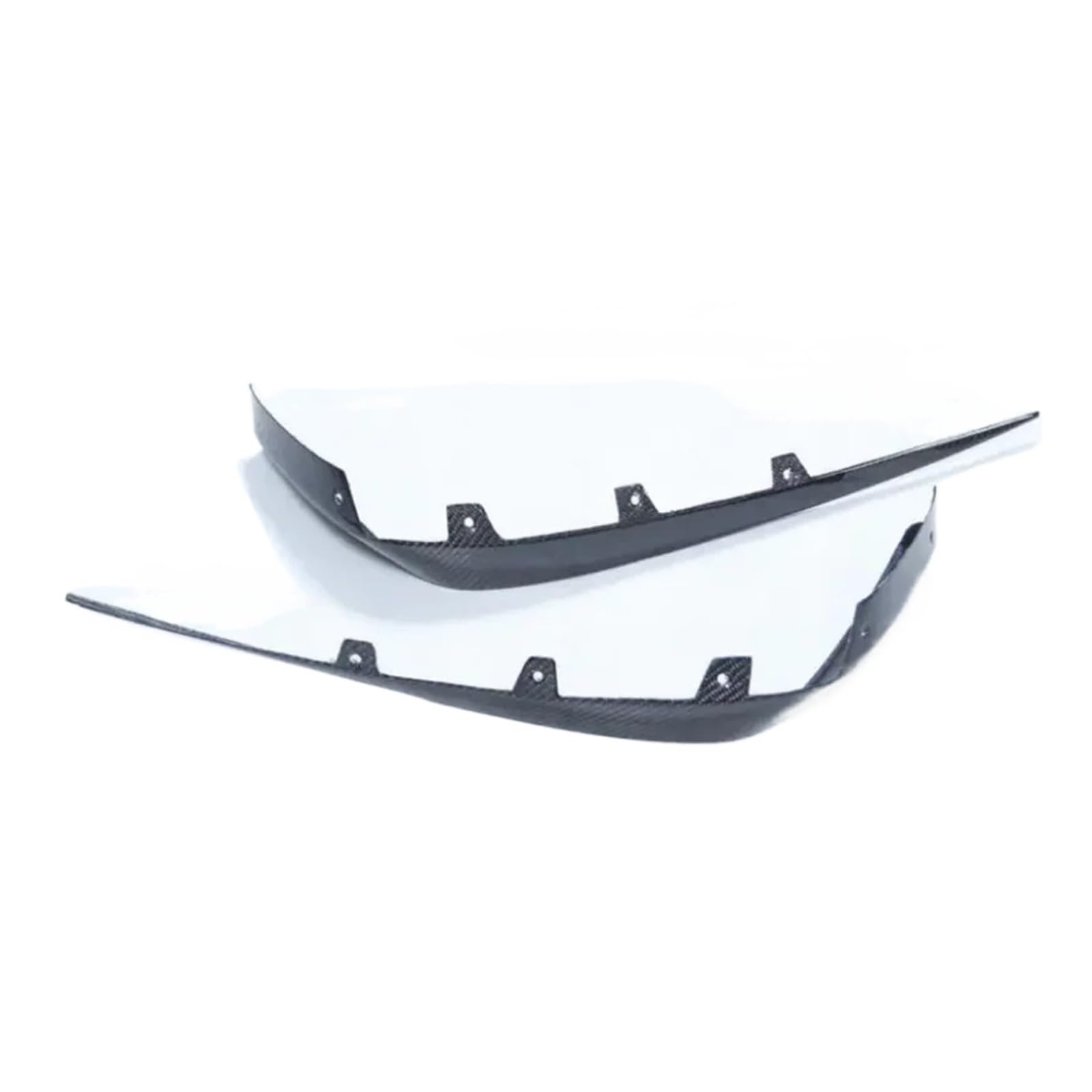 Auto Frontspoiler Lippe Für Benz Für CLS63 Für AMG Für W218 2015 2016 2017 Carbon Fiber Front Bumper Lip Spoiler Splitter Schürzen Nebel Licht Air Vent Abdeckung Vorne Spoilerlippe(Splitters) von JMOLXURI