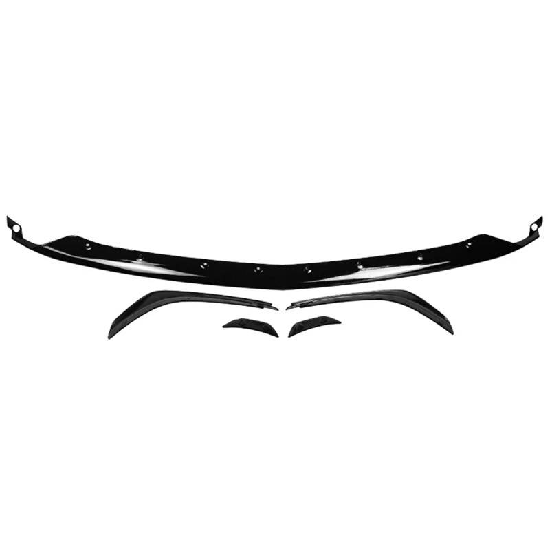 Auto Frontspoiler Lippe Für Benz Für GLA H247 Für GLA200 Für GLA250 Für GLA35 Für GLA45 Für AMG 2020 2021 2022 2023 2024 5-teilige Frontschürzenlippe Auto-Splitter-Canards Vorne Spoilerlippe von JMOLXURI