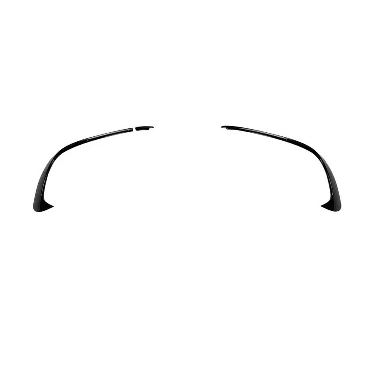 Auto Frontspoiler Lippe Für Benz W176 A200 A250 A45 Für AMG Für Fließheck Sport 2016 2017 2018 Auto Frontspoiler Splitter Trim Air Blade Vorne Spoilerlippe(Model 2) von JMOLXURI