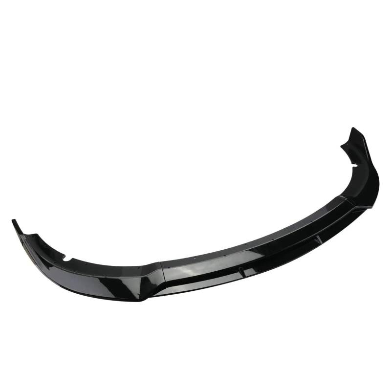 Auto Frontspoiler Lippe Für Dodge Für Charger 2015-2023 Für SRT-Style Frontstoßstange Lip Splitter Spoiler Carbon-Faser-Look Glänzend Schwarz 4-teiliges Air Chin Bodykit Vorne Spoilerlippe(Glossy Blac von JMOLXURI