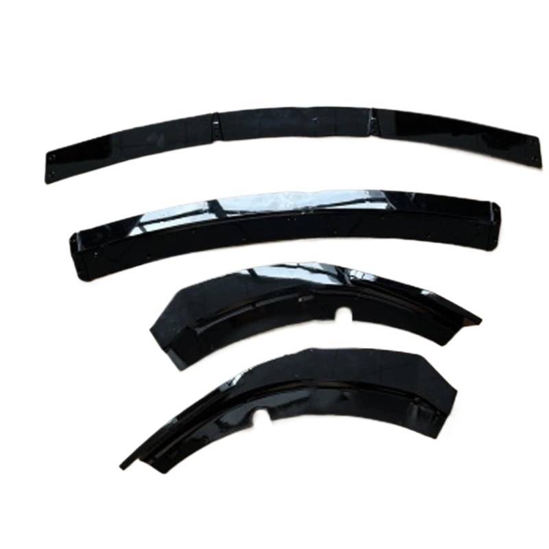 Auto Frontspoiler Lippe Für Dodge Für Ladegerät Für SRT 2015 2016 2017 2018 2019 2020 Auto Vorderen Stoßfänger Lip Spoiler Diffusor Splitter Vorne Spoilerlippe(Glossy Black) von JMOLXURI