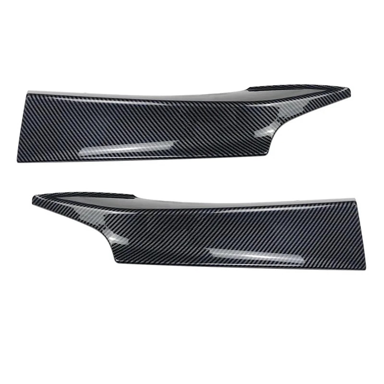 Auto Frontspoiler Lippe Für F20 F21 1er 120d 120i M135i M Pack 2011-2015 Pre-LCI Frontschürze Lippe Spoiler Splitter Nebelscheinwerfer Kühlergrill Trim Bodykit Vorne Spoilerlippe(Carbon Look B) von JMOLXURI