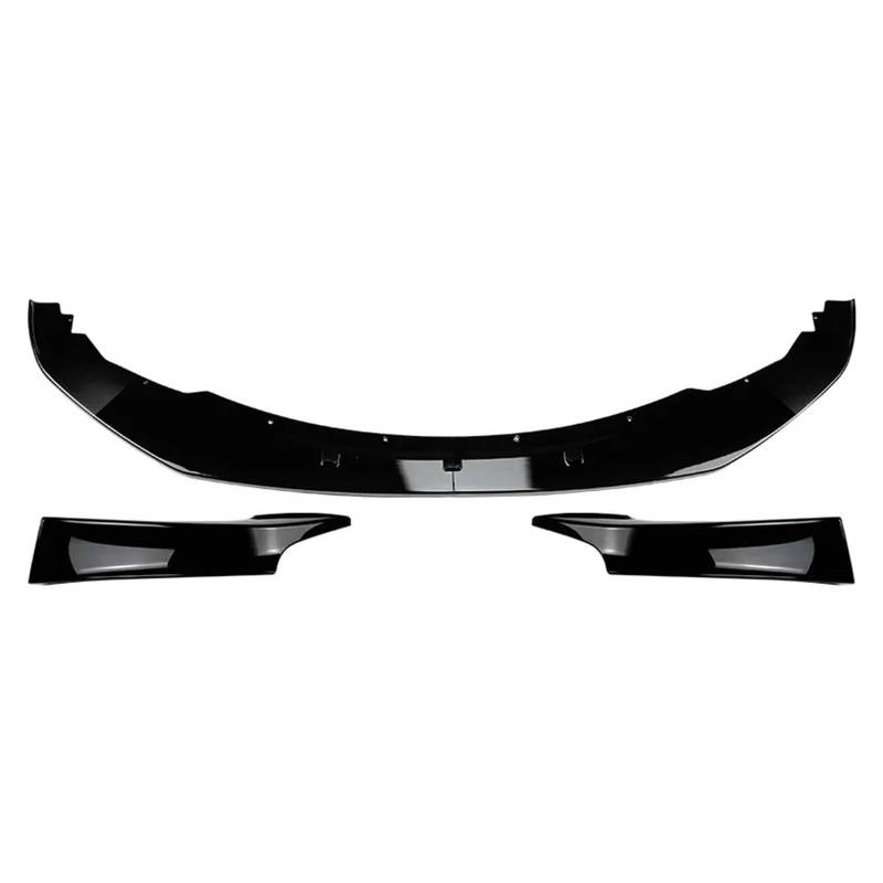 Auto Frontspoiler Lippe Für F20 F21 1er 120d 120i M135i M Pack 2011-2015 Pre-LCI Frontschürze Lippe Spoiler Splitter Nebelscheinwerfer Kühlergrill Trim Bodykit Vorne Spoilerlippe(Gloss Black AB) von JMOLXURI