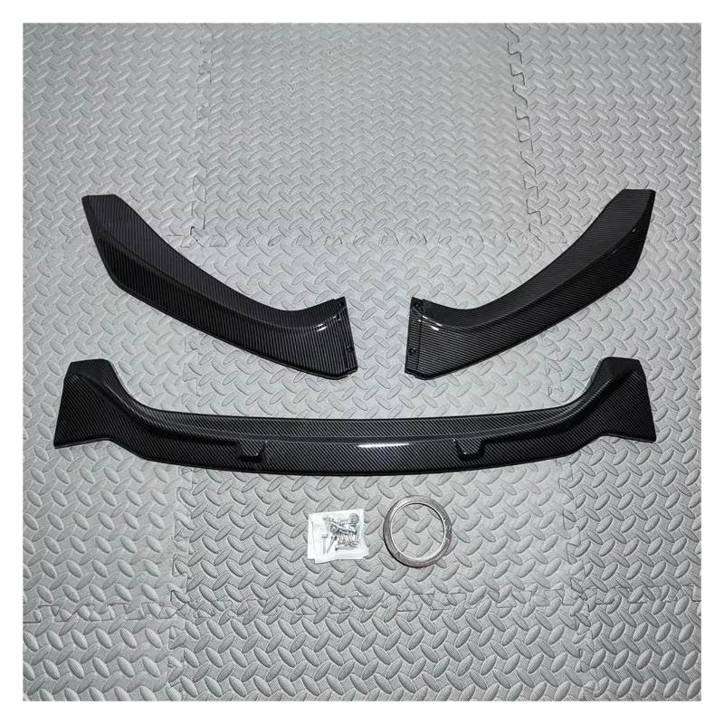 Auto Frontspoiler Lippe Für F20 F21 Für Sport Für Maxton 118i 120d 120i M135i M140i 2015-2019 Stil Frontschürze Lippe Spoiler Splitter Diffusor LCI Bodykit Vorne Spoilerlippe(Carbon Look) von JMOLXURI