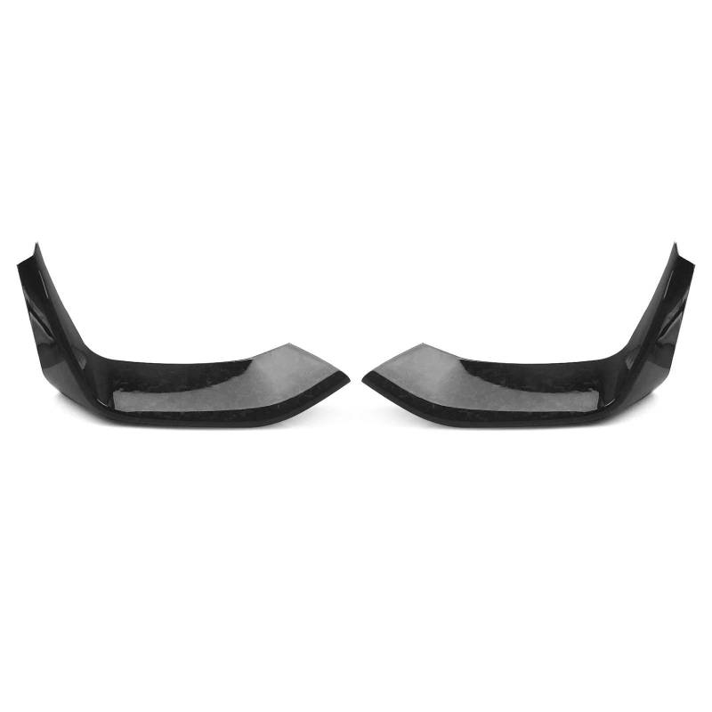 Auto Frontspoiler Lippe Für F80 Für M3 F82 F83 Für M4 2015-2020 Frontstoßstange Seitenspoilerabdeckung Lippe ABS Carbonfaser-Look Auto Lufteinlass Entlüftungssplitter T Vorne Spoilerlippe(Forged Look) von JMOLXURI