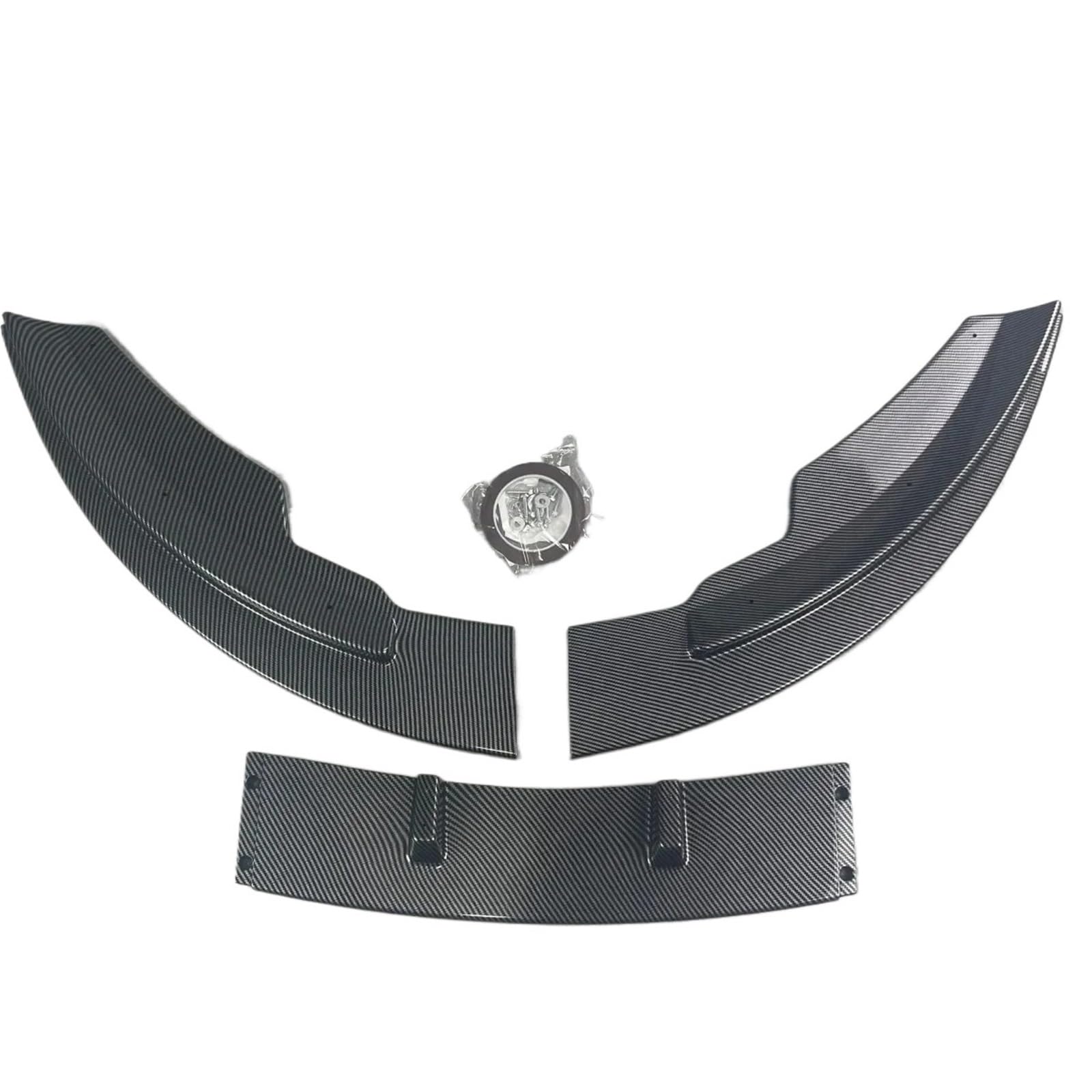 Auto Frontspoiler Lippe Für Ford Für Fiesta Für MK7 Standard 2008 2009 2010 2011 2012 3 STÜCKE Frontstoßstange Lippe Splitter Diffusor Nebelscheinwerfer Trim Body Kits Tuning Vorne Spoilerlippe(Carbon Auto Frontspoiler Lippe Für Ford Für Fiesta Für MK7 Standard 2008 2009 2010 2011 2012 3 STÜCKE Frontstoßstange Lippe Splitter Diffusor Nebelscheinwerfer Trim Body Kits Tuning Vorne Spoilerlippe(Carbon von JMOLXURI