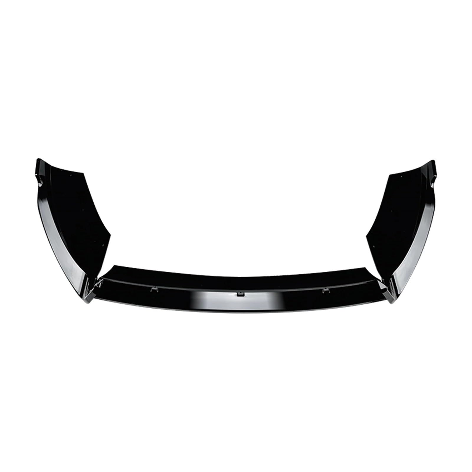 Auto Frontspoiler Lippe Für Ford Für Fiesta Für ST Für MK6 Für B-Max B232 2008-2017 Frontstoßstange Spoilerlippe Unterer Splitter Blade Guard Vorne Spoilerlippe(Gloss Black) von JMOLXURI