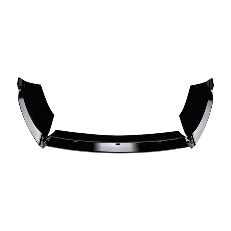 Auto Frontspoiler Lippe Für Ford Für Fiesta Für ST Für MK6 Für B-Max B232 2008-2017 Frontstoßstange Spoilerlippe Unterer Splitter Blade Guard Vorne Spoilerlippe(Gloss Black) von JMOLXURI